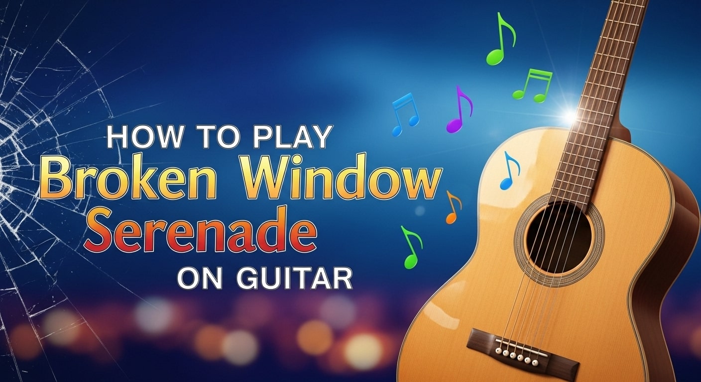 How to Play Broken Window Serenade on Guitar: Easy Guide