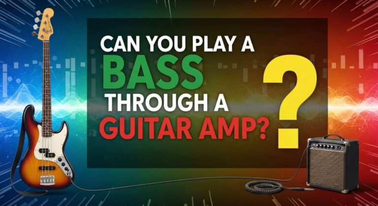 Can You Play a Bass Through a Guitar Amp