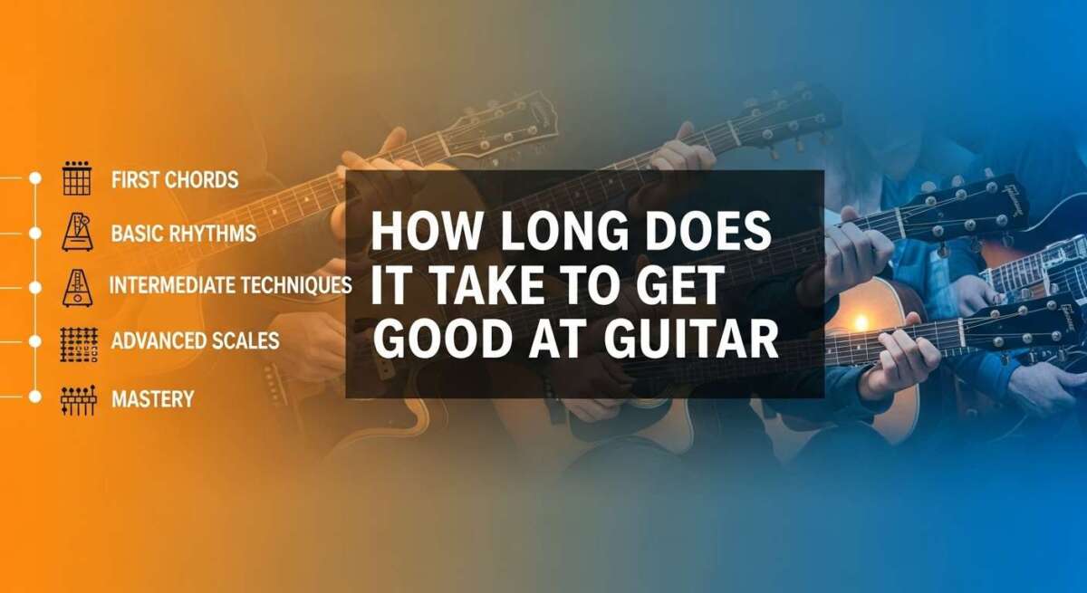 How Long Does It Take to Get Good at Guitar: Ultimate Guide