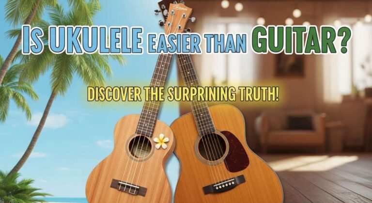 Is Ukulele Easier Than Guitar