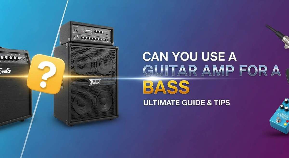 Can You Use a Guitar Amp for a Bass: Ultimate Guide & Tips