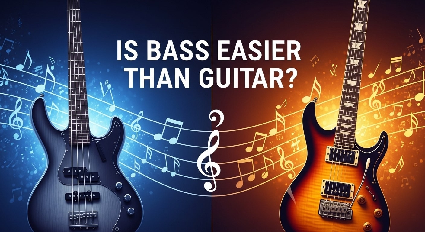 Is Bass Easier Than Guitar: Unveiling the Truth for Beginners