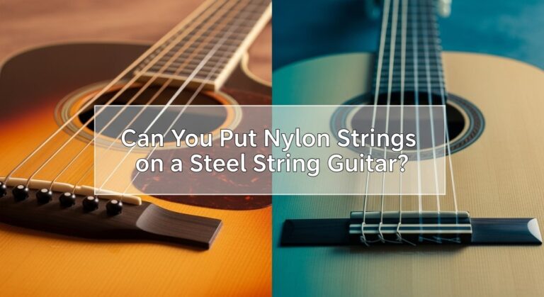 Can You Put Nylon Strings on a Steel String Guitar