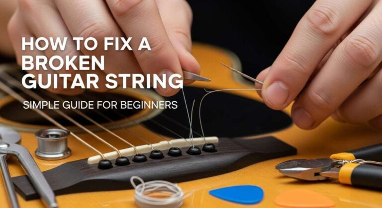 How to Fix Broken Guitar String