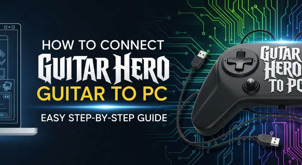 How to Connect Guitar Hero Guitar to Pc: Easy Step-by-Step Guide