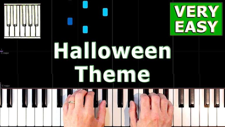 How To Play Michael Myers On The Piano