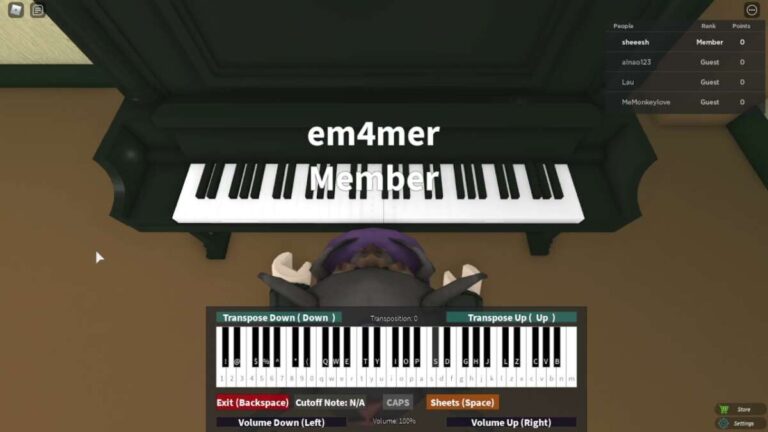 How To Play Runaway On Roblox Piano