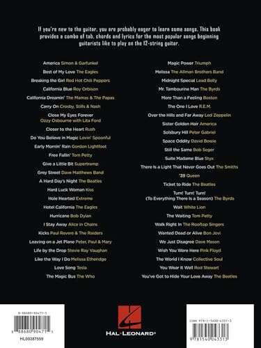 Best Songs For 12 String Guitar: Top Picks