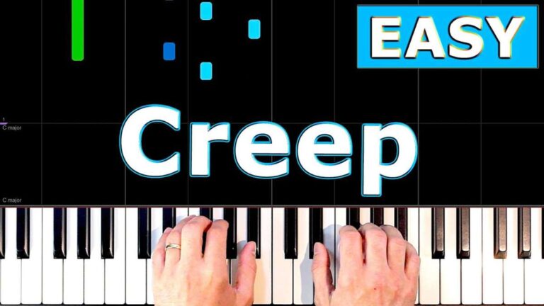 How To Play Creep On The Piano