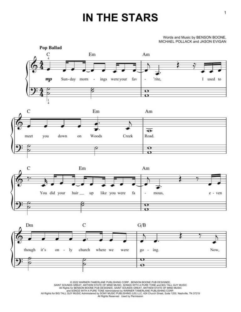 How To Play In The Stars On Piano