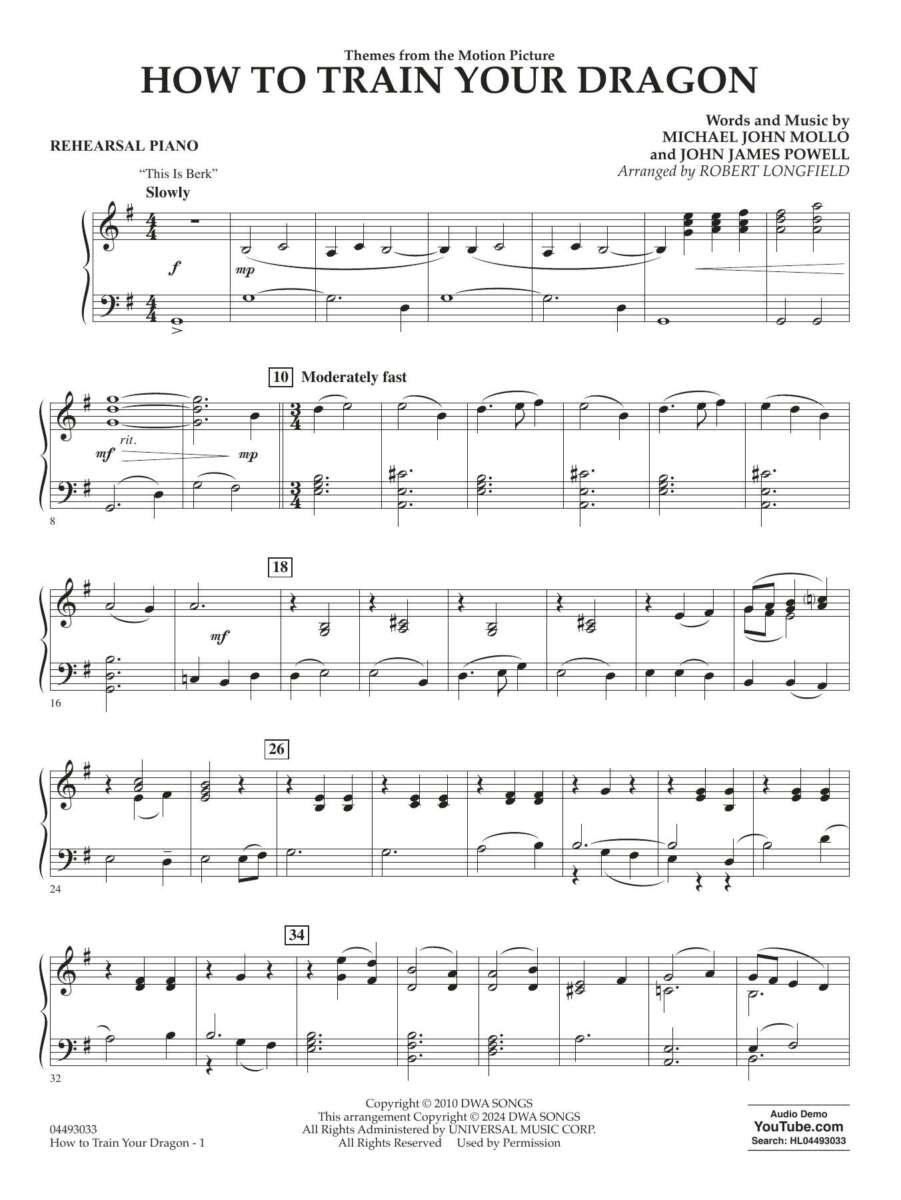 How To Train Your Dragon Piano Sheet Music Pdf: Easy Guide
