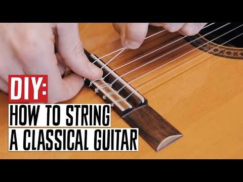 How To String A Guitar Diagram: Step-By-Step Guide