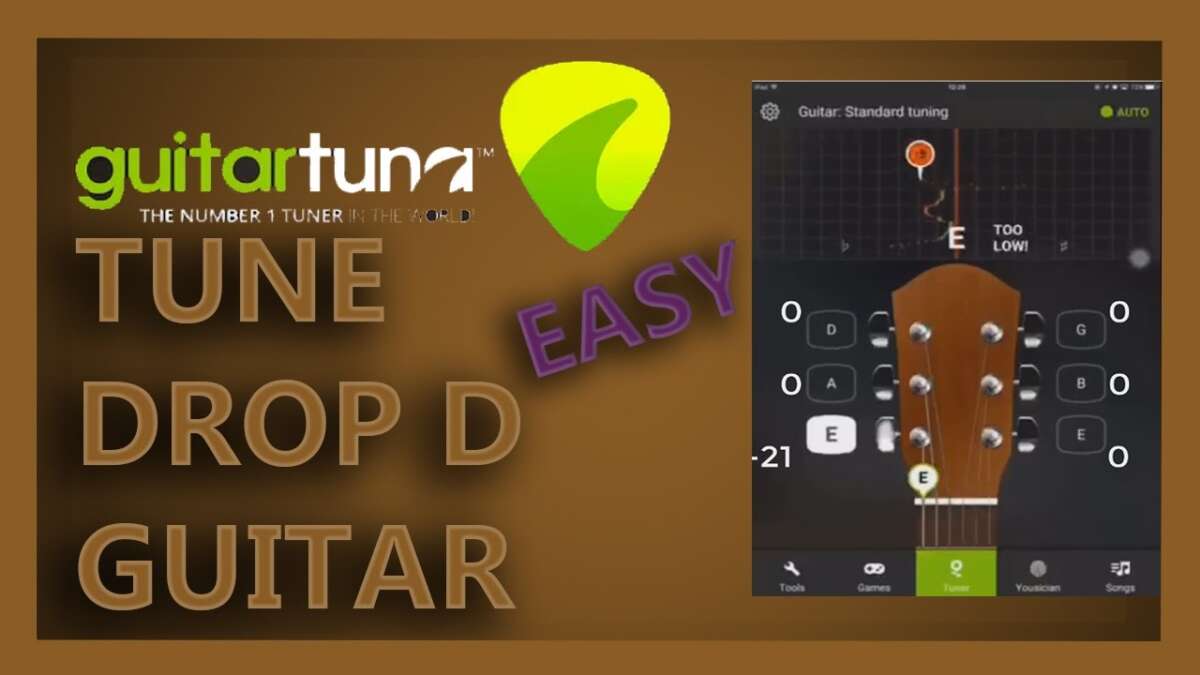 How To Tune High E To D On Guitar Tuna: Quick Guide