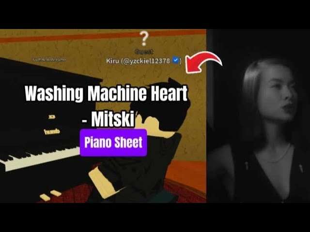How To Play Washing Machine Heart On Piano: Easy Tutorial