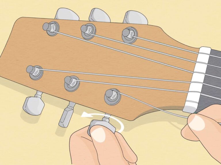 How To Fix Loose Guitar Tuning Pegs At Home