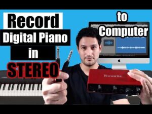 Paino Computer Interface How To Connect Digital Piano To Computer For Recording: DIY
