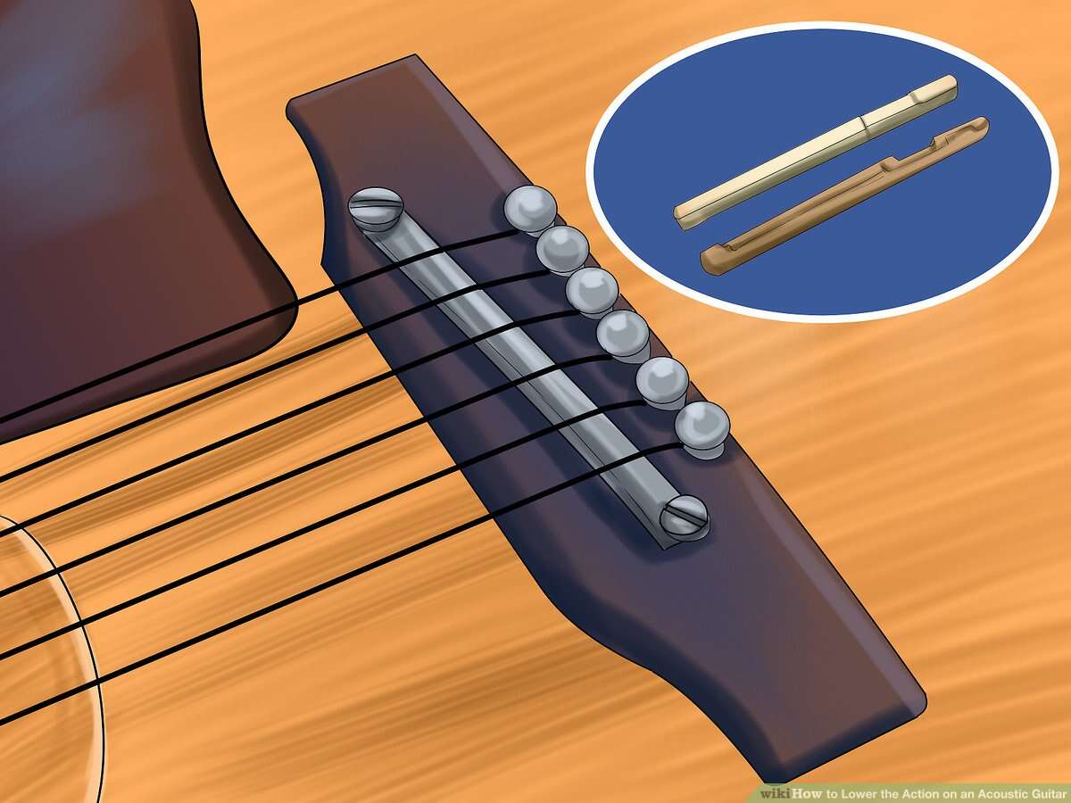 How Do You Lower The Action On An Acoustic Guitar