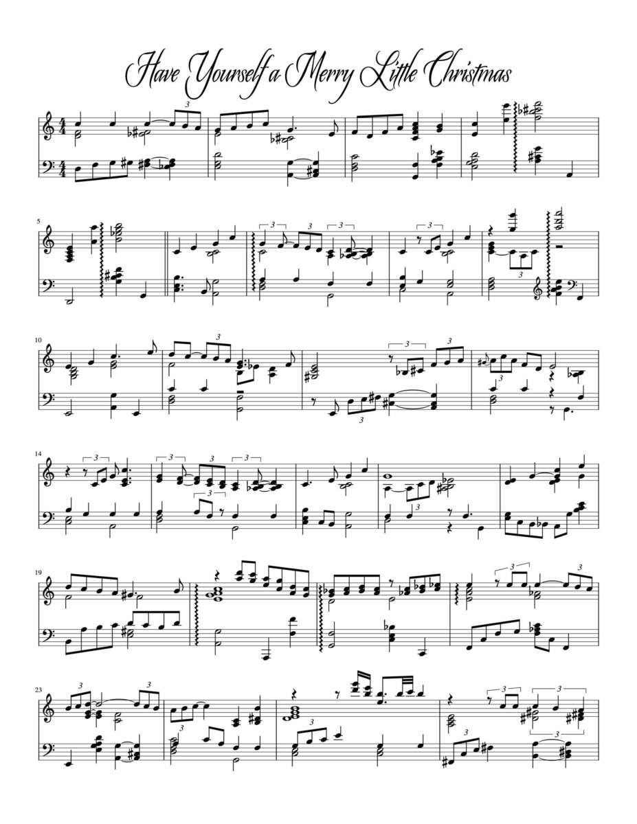 Have Yourself A Merry Little Christmas Piano: Easy 2026 Guide