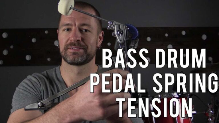 How To Adjust Spring Tension On Double Bass Drum Pedals