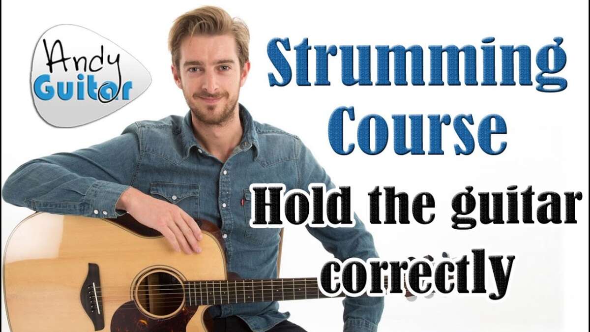 How Do You Hold A Guitar