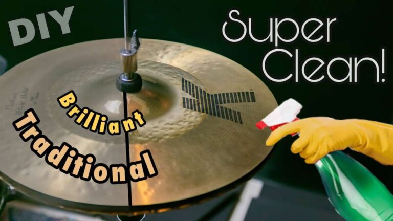 How To Clean Drums And Cymbals