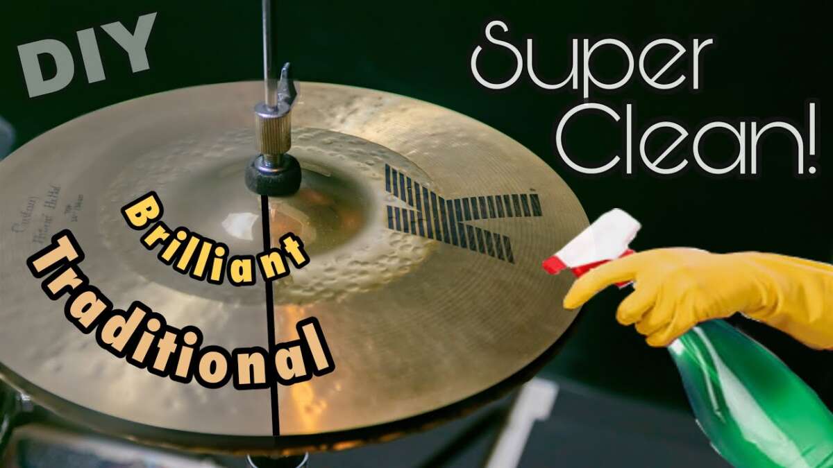 How To Clean Drums And Cymbals