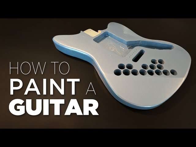 How Do I Paint A Guitar