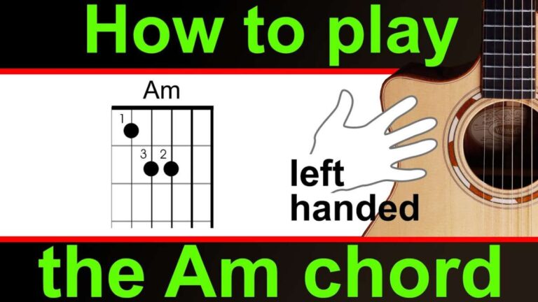 How Do You Play Am On Guitar