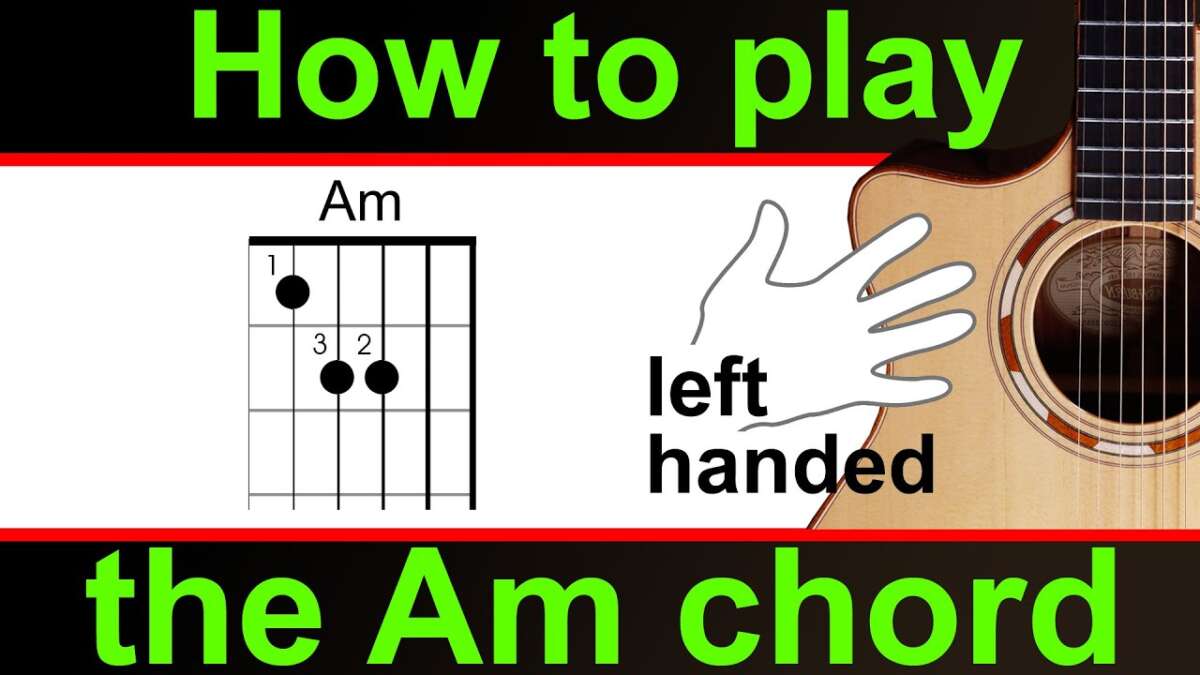 How Do You Play Am On Guitar
