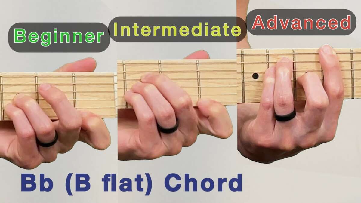How Do You Play B Flat On Guitar: Easy Chord Guide