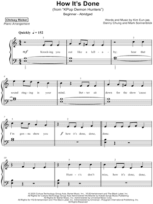 How It’s Done Piano Sheet Music: Easy Playing Guide