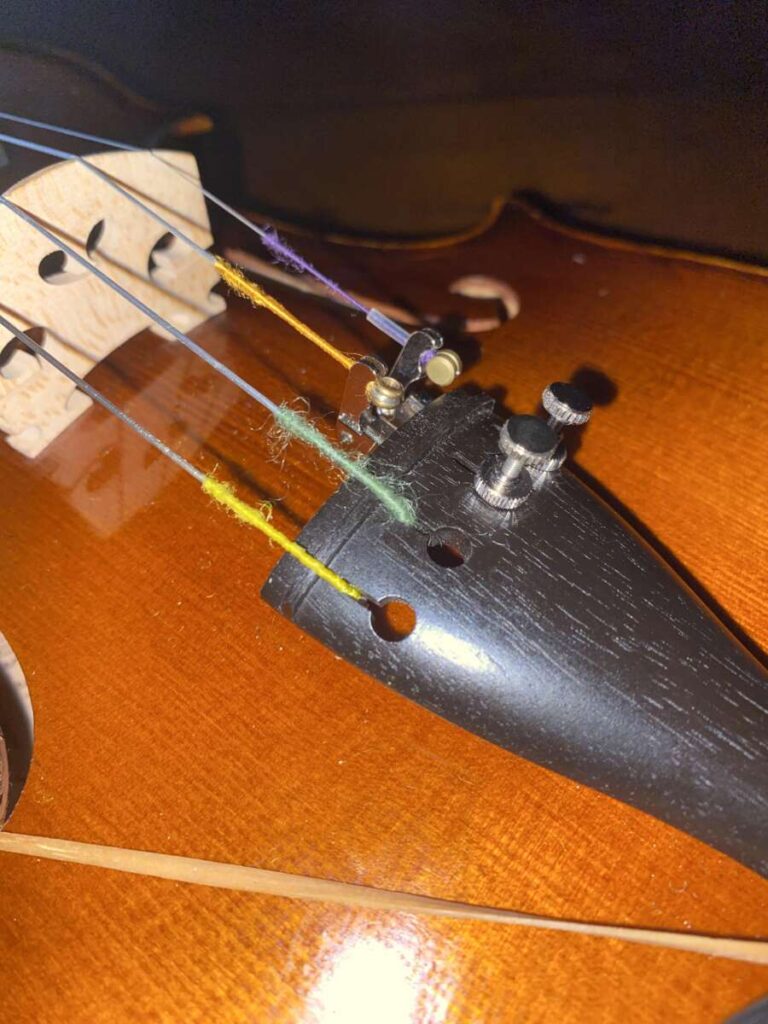How To String A Violin With Fine Tuners