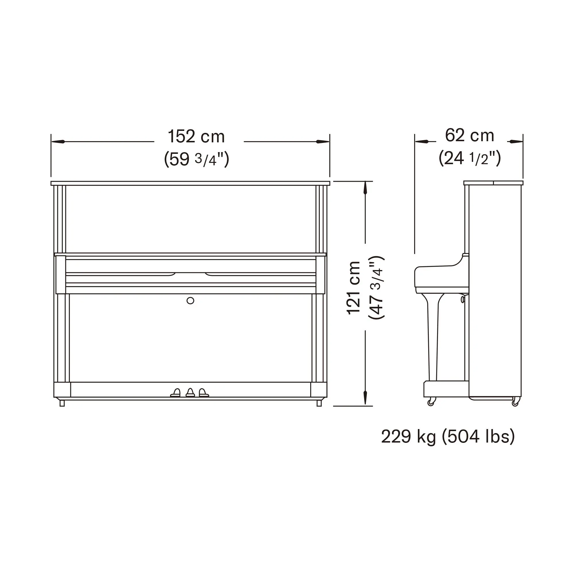 How Wide Is An Upright Piano: Standard Sizes Guide